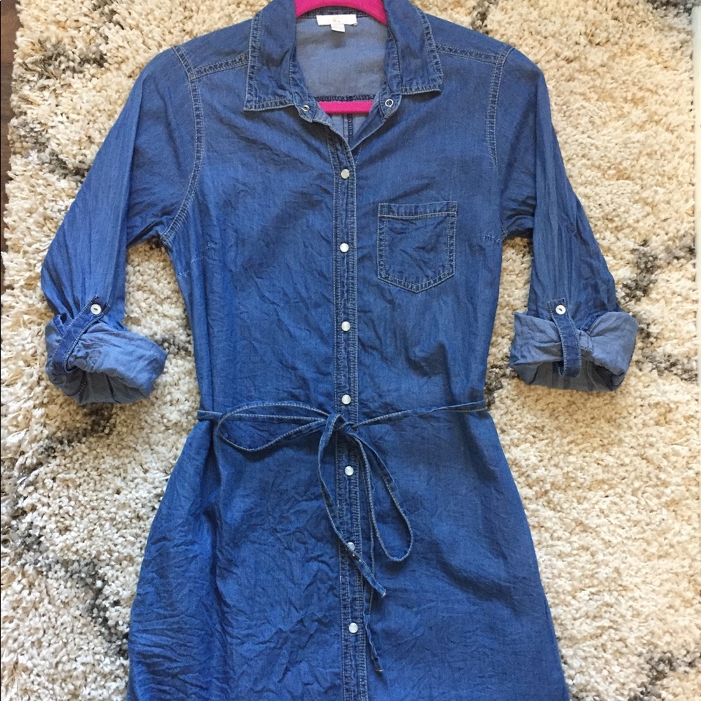 Denim dress